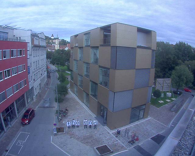 Archivbild Webcam 1 Baustelle Neubau Nikolaiplatz 5, Graz-Gries